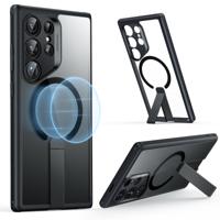 Galaxy S24 Ultra Boost Flickstand Case (HaloLock) Clear Black - thumbnail