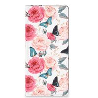 OPPO A98 5G Smart Cover Butterfly Roses - thumbnail