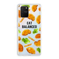 Eat Balanced: Samsung Galaxy S10 Lite Transparant Hoesje