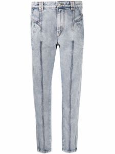 MARANT ÉTOILE jean à effet usé - Bleu