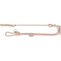 Trixie Soft rope hondenriem verstelbaar roze / licht roze