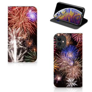 Apple iPhone 11 Hippe Standcase Vuurwerk