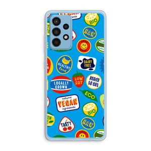 Fruitsticker: Samsung Galaxy A52 Transparant Hoesje