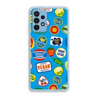 Fruitsticker: Samsung Galaxy A52 Transparant Hoesje