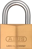 ABUS Cilinderhangslot | breedte slotlichaam 60 mm | messing gelijksluitend 2715 | 1 stuk - 2496 2496a - thumbnail