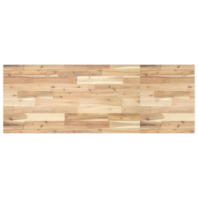 Wastafelblad 160x50x2 cm onbehandeld massief acaciahout