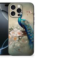 Dierenprint Telefoonhoesje voor iPhone 16 Pro Max Vintage Pauwen