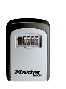 Masterlock Aluminium body, weather resistant, 4 digits variable combination - wit - 5400EURD