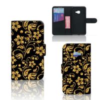 Samsung Galaxy Xcover 4 | Xcover 4s Hoesje Gouden Bloemen
