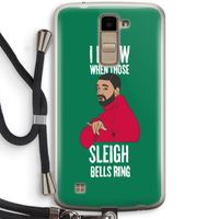 Sleigh Bells Ring: LG K10 (2016) Transparant Hoesje met koord