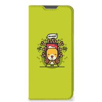 OPPO A96 | A76 Magnet Case Doggy Biscuit - thumbnail