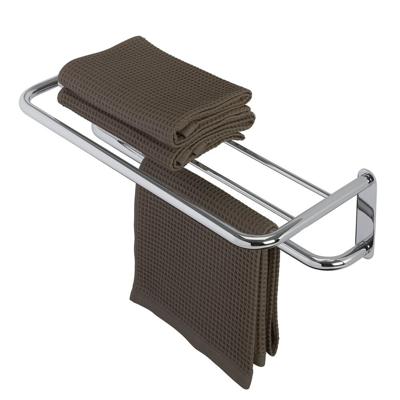 Handdoekrek Geesa Wynk | 60 cm | Met plateau | Chroom