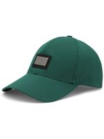 Dolce & Gabbana DG Essentials logo-plaque baseball cap - Vert - thumbnail