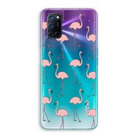 Anything Flamingoes: Oppo A52 Transparant Hoesje