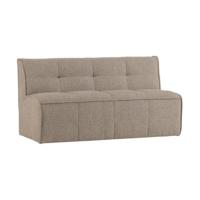 vtwonen Cluster eetkamerbank bouclé Khaki/Bruin