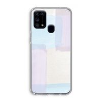 Square pastel: Samsung Galaxy M31 Transparant Hoesje