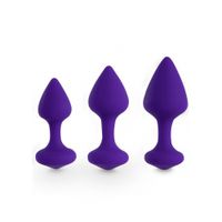 Feelztoys - Bibi Butt Plug Set Paars