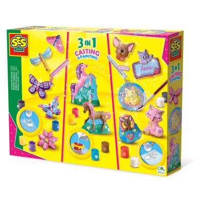 SES Creative gieten en schilderen 3-in-1