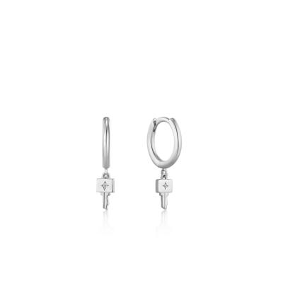 Dames oorbellen Ania Haie E032-04H Sterling zilver 1 cm