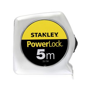 Stanley handgereedschap Rolbandmaat Powerlock 5m - 19mm - 0-33-194 - 0-33-194