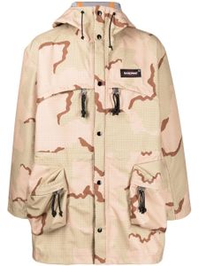 Undercover veste imprimée à patch logo - Marron