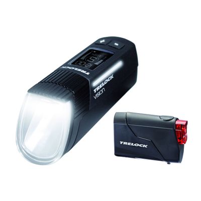 Trelock ls760 i-go vision verlichtingsset zwart