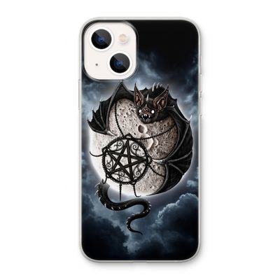Volle maan: iPhone 13 Transparant Hoesje