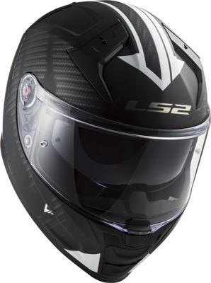 LS2 integraalhelm "ff811 vector ii splitter" helmet ff811 vect. ii spl. l bl/white