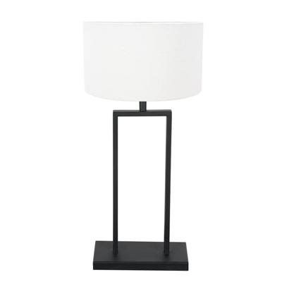 Steinhauer Tafellamp 55cmStang met witte kap - 3855ZW