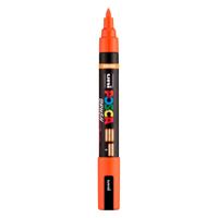 Uni Posca brushmarker pc5br oranje - brushpunt 1-4 mm