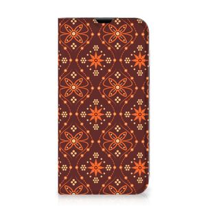 iPhone 13 Hoesje met Magneet Batik Brown