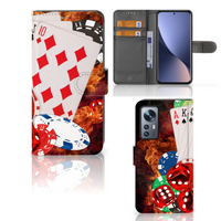 Xiaomi 12 | 12X Wallet Case met Pasjes Casino