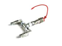 TCM FX CO2 Combiner (2 CO2 Bottles to 1 CO2 Jet) TCM FX CO2 Combiner (2 CO2 Bottles to 1 CO2 Jet)