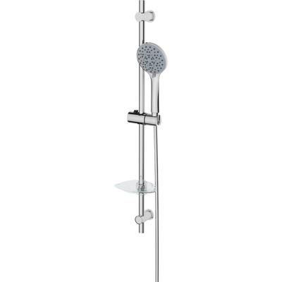 Wiesbaden Riko Luxe Glijstangset Chroom - Complete Douche-ervaring
