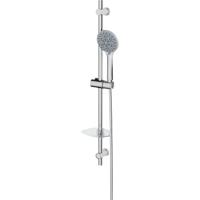 Wiesbaden Riko Luxe Glijstangset Chroom - Complete Douche-ervaring