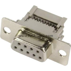 Harting 09664186500 D-sub female connector 180 ° Aantal polen: 37 Snijklem 1 stuk(s)