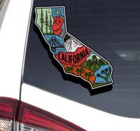 Autostickers Californië - thumbnail