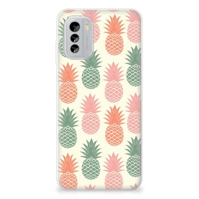 Nokia G60 | Siliconen Case | Ananas