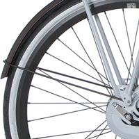 Cortina spatbordstang achter 28 e-wave shadow silver matt