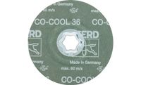 PFERD 64193103 Combiclick keramische korrel fiberschijf Ø 125 mm Co-Cool 36 voor roestvrij staal Diameter 125 mm - thumbnail