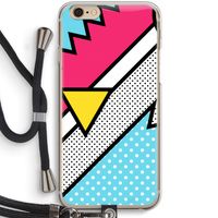 Pop Art #3: iPhone 6 / 6S Transparant Hoesje met koord