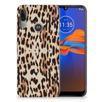 Motorola Moto E6 Plus | TPU Hoesje | Leopard