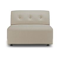 HKliving Vint bank middle Pure Ivory