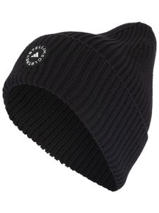 adidas by Stella McCartney bonnet en maille nervurée - Noir