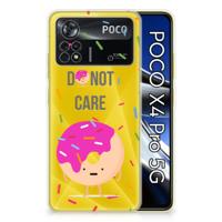 Xiaomi Poco X4 Pro 5G | Siliconen Case | Donut Roze