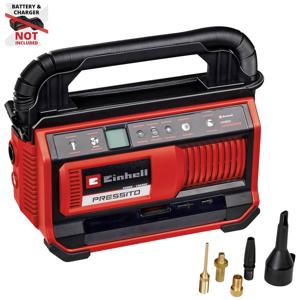 Einhell PRESSITO 18/25 Power X-Change Accucompressor 11 bar Digitaal display