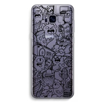 Vexx Black City : Samsung Galaxy S8 Plus Transparant Hoesje