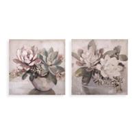 Schilderij Versa Blommor 2,5 x 40 x 40 cm
