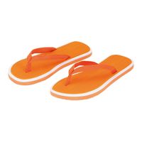 Oranje heren slippers One size  - - thumbnail