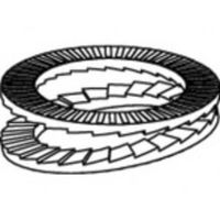 TOOLCRAFT Borgringen 88032 200 stuk(s) TO-5444058 - thumbnail